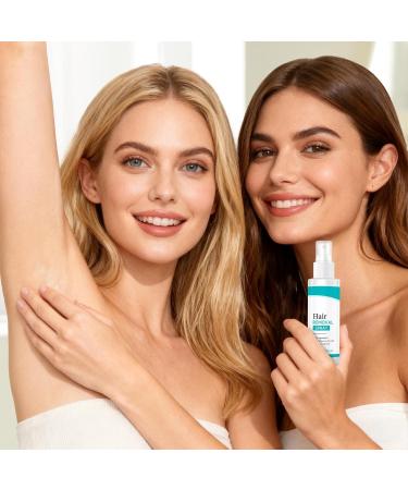  demaxiyad Hair Removal Spray for Women 50ml Soothing Portable Solution for Soft Skin - Hair Removal Spray for Bikini Area Lips Bikini Line Underarms Face Legs Arms - Buy Online on GoSupps.com