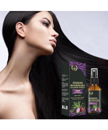 Hongjingda Rosemary Black Cumin Oil 30 ml Black Cumin Hair Growth Mist Natural Hair Growth for Damaged and Weak Hair Fermented Rice for All Hair Types - Buy Online on GoSupps.com