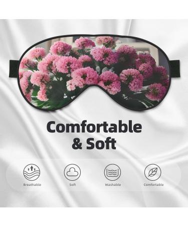 Beauty Flowers Soft Sleep Eye Mask - Breathable Eye Patch for Women | Perfect for Travel & Relaxation - Buy Online on GoSupps.com