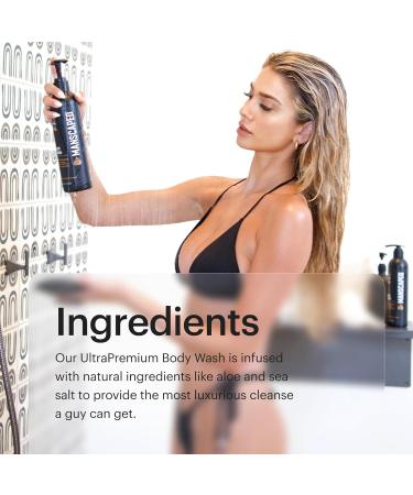 MANSCAPED Men s UltraPremium Refined Body Wash Luxurious Clean Formula Infused with Aloe Vera and Sea Salt Refreshing and Nourishing Daily Shower Gel for Hydrating Skin (16 oz) Refined 16 Fl Oz (Pack of 1) - Buy Online on GoSupps.com