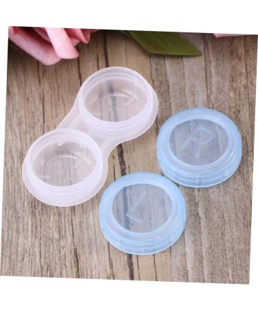 Solustre 10-Pack Colored Contact Lens Containers - Durable Travel Tanks for Safe Storage & Easy Access - Buy Online on GoSupps.com
