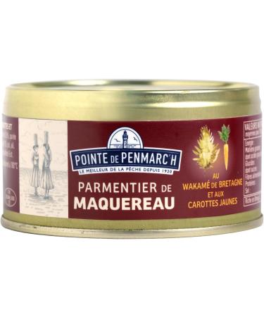 Mackerel parmentier with yellow carrots and wakame from Brittany Pointe de Penmarc'h - pack of 6 200 g boxes - Buy Online on GoSupps.com