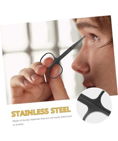 Healeved Scissors for Facial Hair Grooming Scissors with Eyebrow Comb Nose Hair Trimmer - Buy Online on GoSupps.com