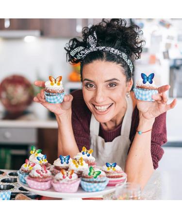 40 Edible Butterfly Decorations for Cakes - Tortendeko Birthday & Cake Decor - Buy Online on GoSupps.com