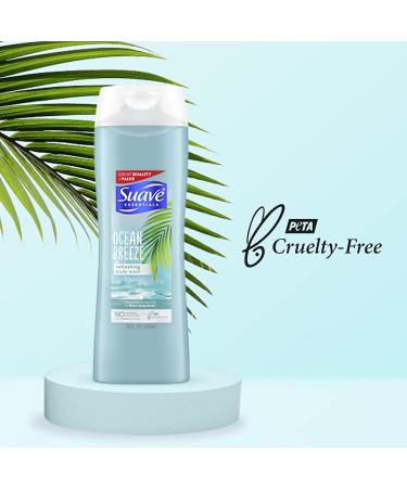 Suave Essentials Body Wash - Ocean Breeze Scent | 15 Fl Oz | Hydrating & Refreshing | International Shipping - Buy Online on GoSupps.com