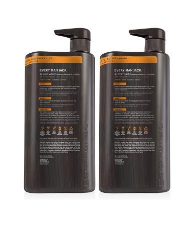 Every Man Jack Men s 3-in-1 All Over Wash - Soy Proteins, Aloe, Citrus + Mint Scent - 32 fl. oz - Buy Online on GoSupps.com