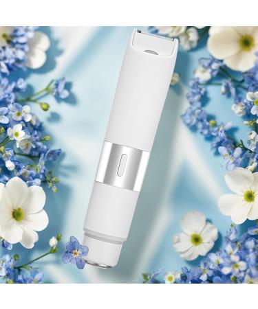  pilateur Bikini - Rasoir Double T te Rechargeable Et tanche - Rasoir Corporel Pour L' pilation Et Le Soin Des Poils Pour Le Visage Les Jambes Les Aisselles La Zone Intime Le Voyage Le Voyage Et Blanc - Buy Online on GoSupps.com