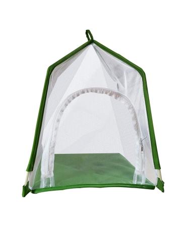 Fowybe Insect Habitat | Insect Habitat Cage Catcher Plant Net With Hook | U-Shaped Opening Mesh Net Cage For Caterpillars