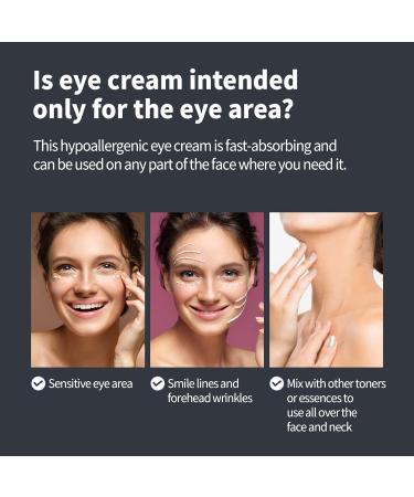 BENTON Fermentation Eye Cream - Anti-Wrinkle Treatment for Dark Circles & Puffiness (1.05 oz) - Galactomyces & Bifida Ferment - Buy Online on GoSupps.com