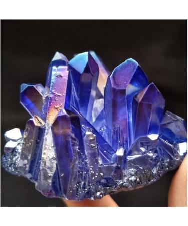 200g Quartz Crystal Titanium Bismuth Silicon Cluster Home Decoration Crystal Cluster - Buy Online on GoSupps.com