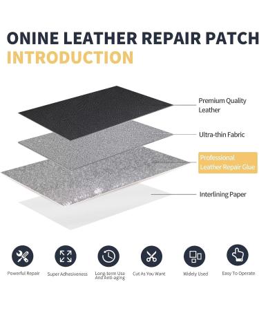 Leather Tape 3X60 Inch Self-Adhesive Leather Repair Patch for Sofas  Couch  Furniture  Drivers Seat(Black) 3 x 60 Inches Black - Buy Online on GoSupps.com