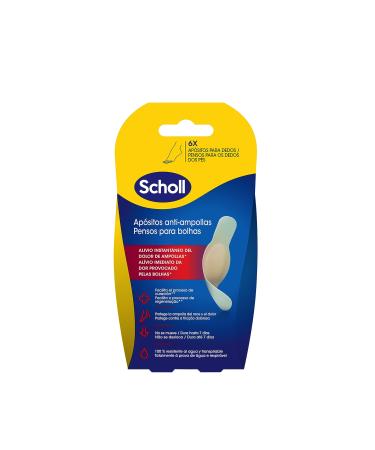 Dr. Scholl's Scholl Anti-Blister Finger Plasters 6 Units