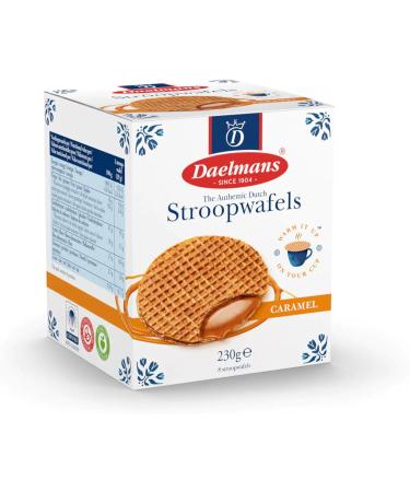Dutch Stroopwafel Multipack Daelmans Caramel Waffles 4 x 230g Boxes (32 Wafels Total) - Buy Online on GoSupps.com