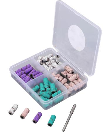 Nail Sanding Bands Mandrel Bit Foot Care Set Dead Skin Removal Professional Manicure Tool with Premium Sand Materials for Home Foot Care Ease Nail Removal and Polishing - Buy Online on GoSupps.com