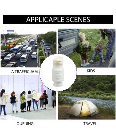 Buy Cunqn 750ml Sustainable Urine Bottles - Unisex Emergency Urinals for Men & Women | Ideal for Camping Road Trips & Traffic Jams - Buy Online on GoSupps.com