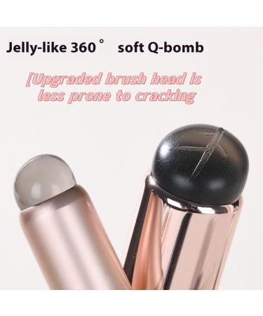 Buy Silicone Lip Brushes - 2pcs Mini Portable Makeup Brush Set for Lip Gloss Lipstick & Concealer with Dust Cap - International Shipping Available - Buy Online on GoSupps.com