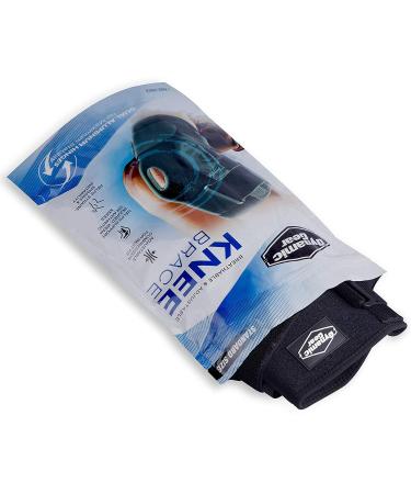 Dynamic Gear Open Patella Stabilizing Knee Brace - Adjustable Compression Support for Meniscus Tear, ACL Strains, Knee Pain - Neoprene with Aluminum Hinges (Standard Pack) - Buy Online on GoSupps.com