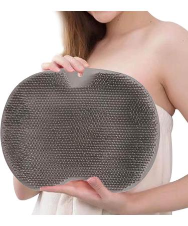 BAOK 3-Piece Foot Scrubber Cleaner & Massager | Silicone Body Brush with Suction Cup | Non-Slip Dead Skin Remover - Buy Online on GoSupps.com