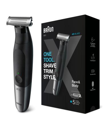 Braun Body Groomer Series 3 3340, Body Groomer for Men, for Chest, Armpits,  Groin, Manscaping & More, Incl. 2 Combs for 1 mm - 3 mm Lengths