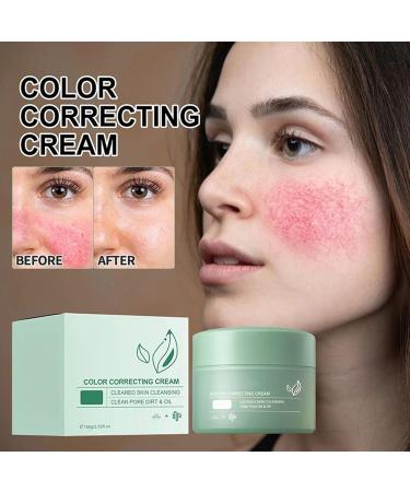 Color Correcting Treatment Cream Hydrating Color Correcting Cream Anti Redness Green Concealer Pigment Correcting Cream Face Color Correcting Treatment Cream Anti-Redness Face Cream Hydrating Cream - Buy Online on GoSupps.com