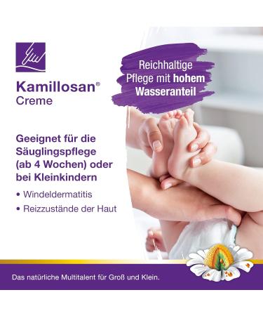 Kamillosan Cream 100g - Anti-Inflammatory Wound Healing Cream for Neurodermatitis & Eczema Care - Buy Online on GoSupps.com