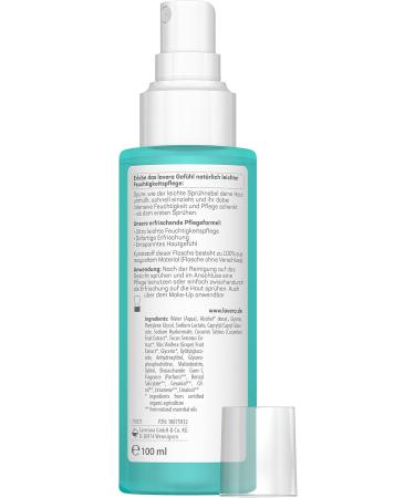 Lavera Hydro Refresh Facial Care Spray 100ml - Vegan Natural Cosmetics with Algae & Hyaluronic Acid for Relaxed Skin - Buy Online on GoSupps.com
