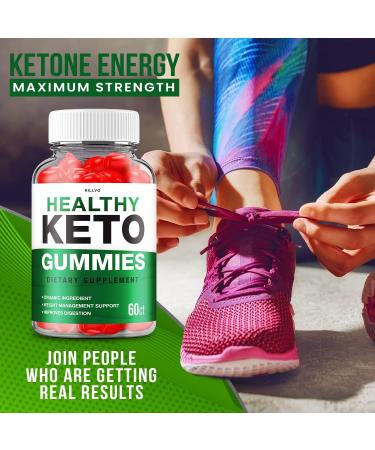 Healthy Keto ACV Gummies - Apple Cider Vinegar Tank Dietary Supplement (60 Gummies) - Buy Online on GoSupps.com