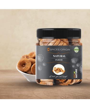 Spices Origin Premium Afghani Anjeer - 500 Grams | Dried Figs | (250 Gm * 2 Jars)_Packing May Vary - Buy Online on GoSupps.com