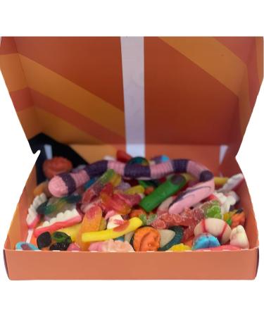 Halloween Spooky Sweet Mix - 500g Box of Gummy Spiders Jelly Bones Gummy Fingers and More! (1) - Buy Online on GoSupps.com