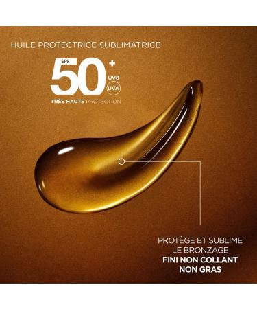 Garnier Ambre Solaire Ideal Bronze Huile Protectrice Sublimatrice de Bronzage Tr s Haute Protection FPS 50+ - Enrichie la Vitamine E Non Gras Non Collant Tous Types de Peau - 150 ml Huile FPS 50+ - Buy Online on GoSupps.com