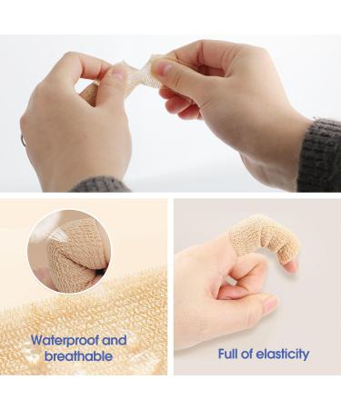 Self Adhesive Bandage Wrap - 12 Rolls Vet Tape Athletic Non-Woven Bandages for Thumb Wrist Ankle & Finger - 12 Colors - Buy Online on GoSupps.com