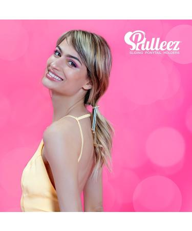 Pulleez Pony Party Set of 4 - Gold Metalized Charms - Elastic Hair Tie Bracelet - Buy Online on GoSupps.com