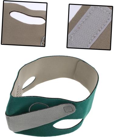 minkissy 1 Pc Thin Belt Lifing Sagging Skin Lift Double Chin Reducer Strap Shaping Band Watch Band Tool Slimming Thinner Anti Wrinkle Woman Polyester 57X10X0.5CM Green - Buy Online on GoSupps.com