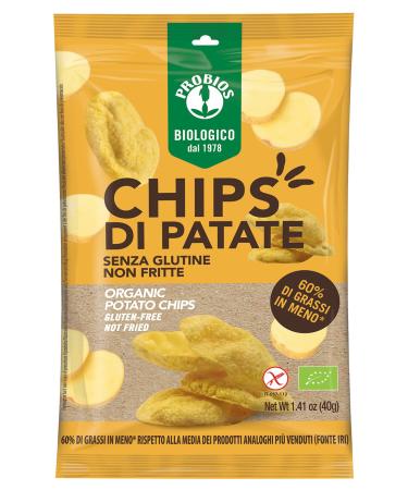 Probios Probios Organic Potato Chips - 12 x 40g pack
