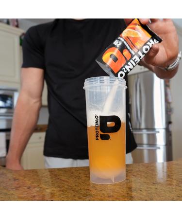 Protein2o 20g Whey Protein Isolate Clear Protein Powder 370mg of Electrolytes Vitamins B5 & B6 Sugar Free Orange Mango 8-Pack Orange Mango Powder (8 Sticks) 1.09 Ounce (Pack of 8) - Buy Online on GoSupps.com