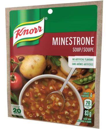 Knorr Minestrone Soup Mix 83 Grams Pack of 12 Minestrone 83 g (Pack of 12) - Buy Online on GoSupps.com