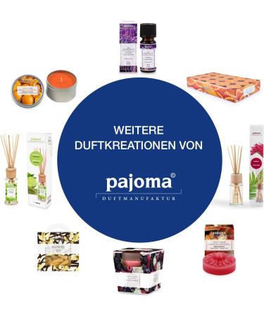 Pajoma Fragrance Candle Set - 4 Rose Flower Candles in Satin Glass | 120g Each 25-Hour Burn Time | Premium Gift Packaging - Buy Online on GoSupps.com