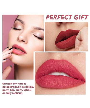 NVLEPTAP 3 Colors Matte Lipstick Set - High Pigmented & Long Lasting Lip Gloss for Women - Non-stick Cup Velvet Lipstick - Set A - Buy Online on GoSupps.com