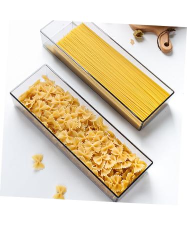 Holibanna 2pcs Box Pasta Measuring Storage Box Pasta Noodles Pasta Pasta Food Storage Case Delicatessen Bread - Buy Online on GoSupps.com