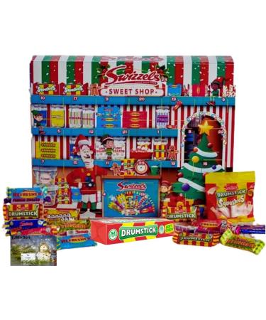 Swizzels Sweets Advent Calendar 2023 - Retro sweets advent calendar | Countdown to Christmas selections sweets | Gluten Free Advent Calendar for Kids Men Women with gift tag 220 g (swizzels advent) - Buy Online on GoSupps.com