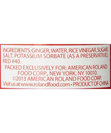 Roland Foods Sushi Ginger 8 Ounce Jar - Specialty Imported Sliced Sushi Ginger - Pack of 1 (60364) - Buy Online on GoSupps.com