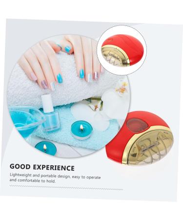 Healeved 5 Sets Electric Manicure Nail Cuticle Home Decor Pedicure Kit Manicure Tools Power Tools Lamp Shades para U as Electrical Tools Pedicure Tool Tweezer Kit Red Care Abs - Buy Online on GoSupps.com