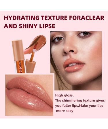 HOSAILY Glitter Liquid Lipstick Set - 5 Colors Metallic Shimmer Waterproof & Long Lasting Lip Gloss for Plumping Shine - 1 Ounce Pack - Buy Online on GoSupps.com