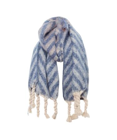 Ladies Scarf Autumn Triangle Triangle Scarf Classic Poncho Casual Wrap Scarf Autumn Scarf Triangle Scarf One Size Navy