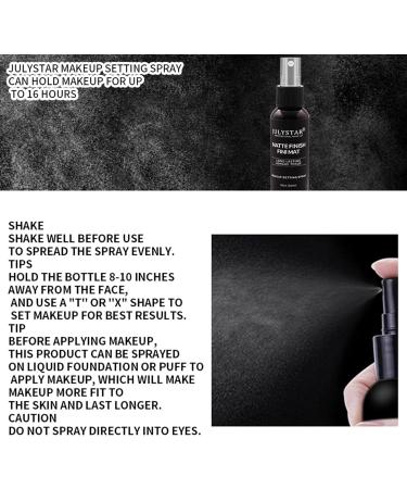Makeup Setting Spray Matte Finish Makeup Setting Spray Long Lasting Moisturizing Facial Mist Oil Control Lightweight Moisturizing Makeup Spray 50ml Msxu - Buy Online on GoSupps.com