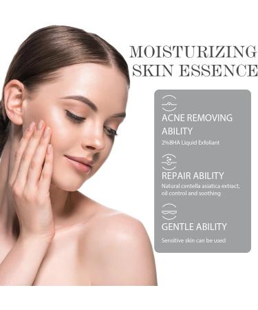 Salicylic Acid Serum 30ml - Face Exfoliator - Hyaluronic Acid Serum - Skincare Face Oil - Dark Spot Correcting Glow Serum - BHA Exfoliant - Hydrating Serum for Face Peeling Moisturising and Soothing - Buy Online on GoSupps.com