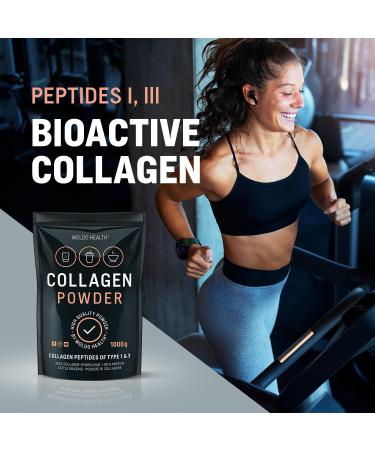 Buy Pasture-Raised Hydrolysate Collagen Powder 1 kg - Water-Soluble & Tasteless for Optimal Health | International Shipping Available - Buy Online on GoSupps.com