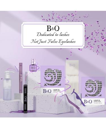 Shop B&Qaugen 3D Effect Lash Clusters - 144 PCS Fluffy Wispy Individual Eyelashes | Long Lasting Curl & Natural Look | International Shipping Available - Buy Online on GoSupps.com