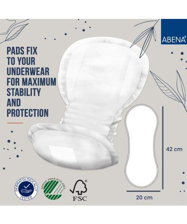 ABENA Premium Maternity Pads - Eco-Friendly Postpartum Essentials for Extra Protection - 15 Pack - Buy Online on GoSupps.com