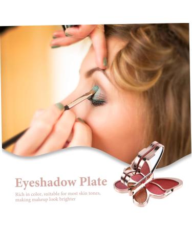 Balacoo 2 Pcs Eyeshadow Palette Glitter Eyeshadow Pressed Makeup Supply High Pressure Lighter Woman 1 count (Pack of 1) As Shown 4x2pcs - Buy Online on GoSupps.com